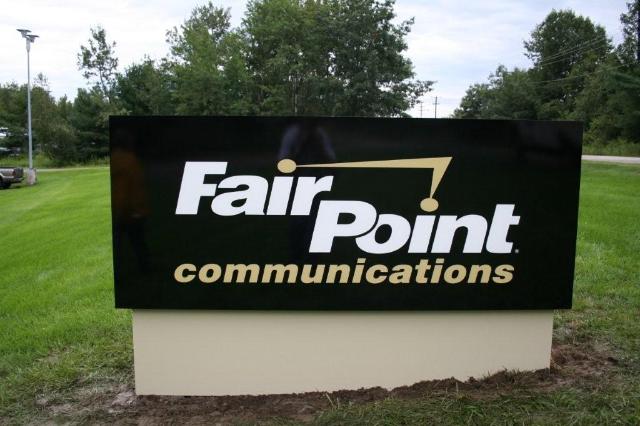install Fairpoint monument sign
